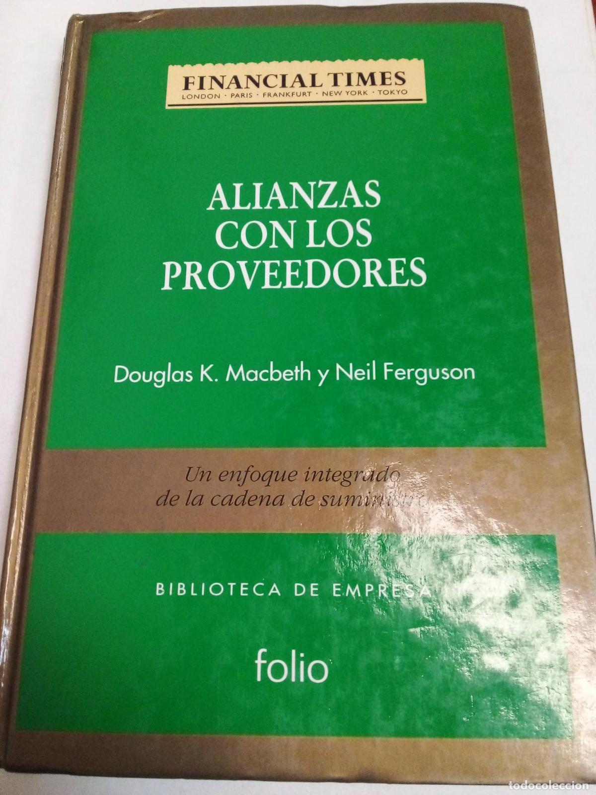 Libros: Alianzas Con Los Proveedores - Macbeth, Ferguson - Foto 1
