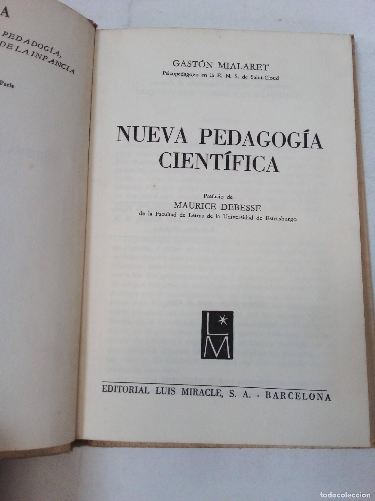Libri di seconda mano: Nueva Pedagogia Cientifica - Gaston Mialaret