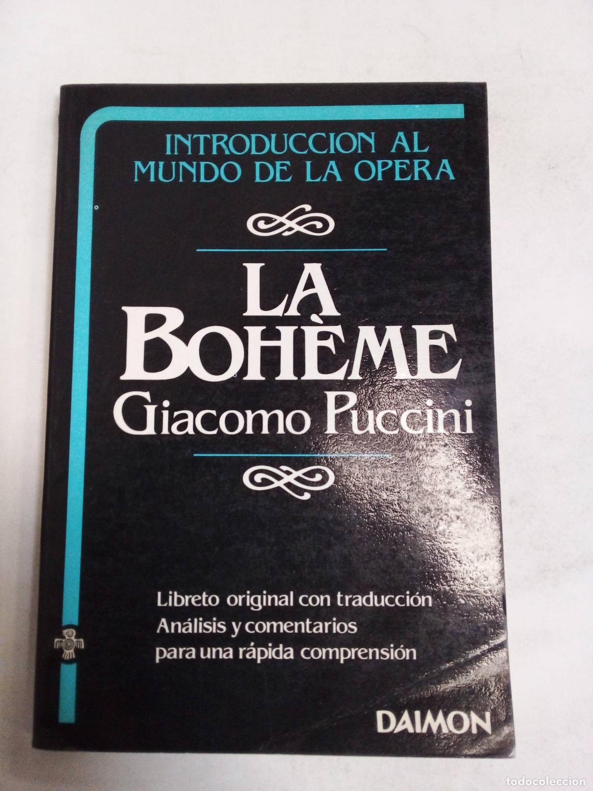 Libros: La Boheme - Giacomo Puccini - Foto 1
