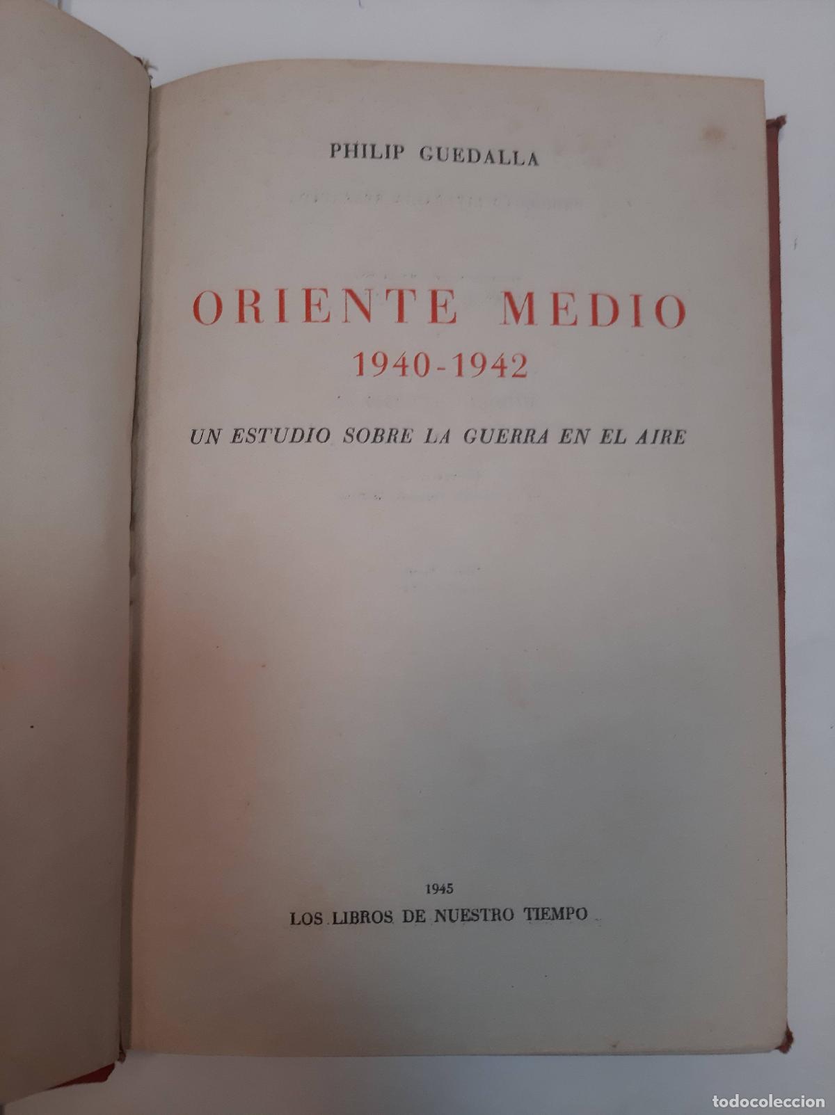 Libri di seconda mano: Oriente Medio 1940 - 1942 - Philip Guedalla