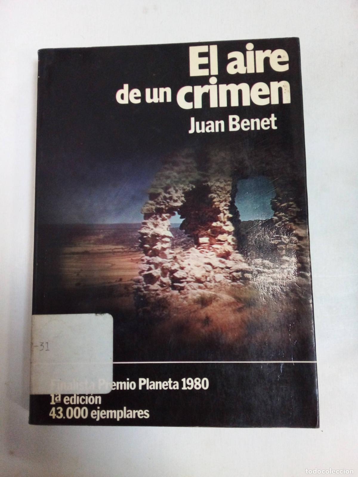 Libros: El Aire De Un Crimen - Juan Benet - Foto 1