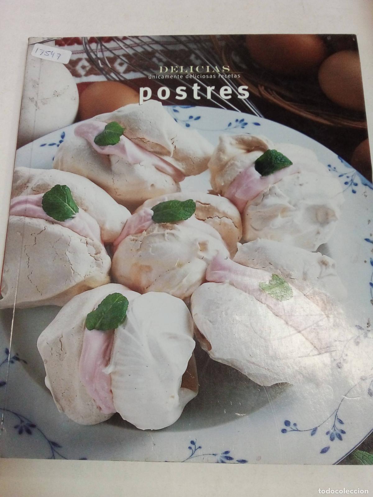 Libros: Delicias &Uacute;nicamente Deliciosas Recetas Postres - degustis - Foto 1