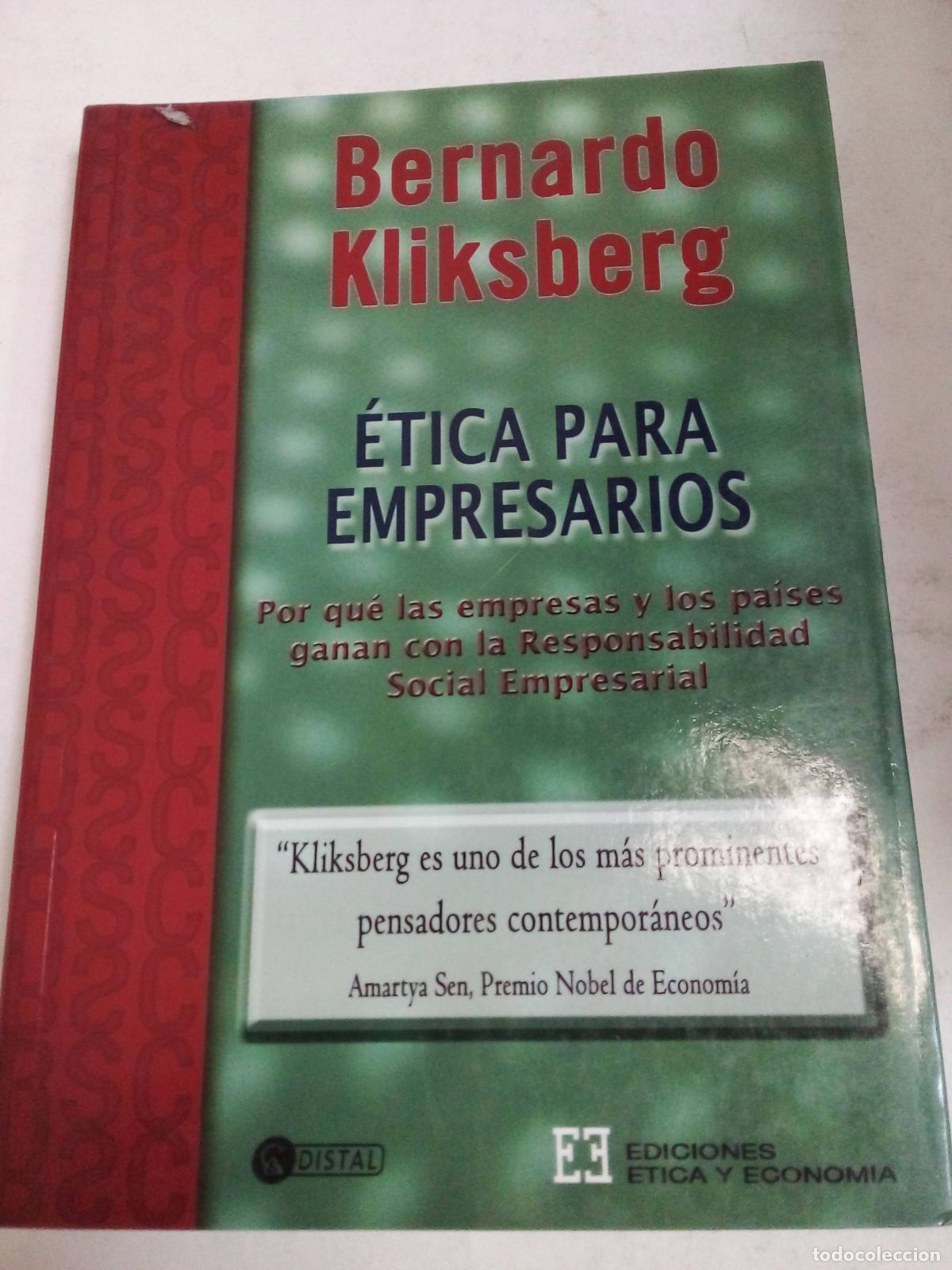Libros: &Eacute;tica Para Empresarios - Bernardo Kliksberg - Foto 1