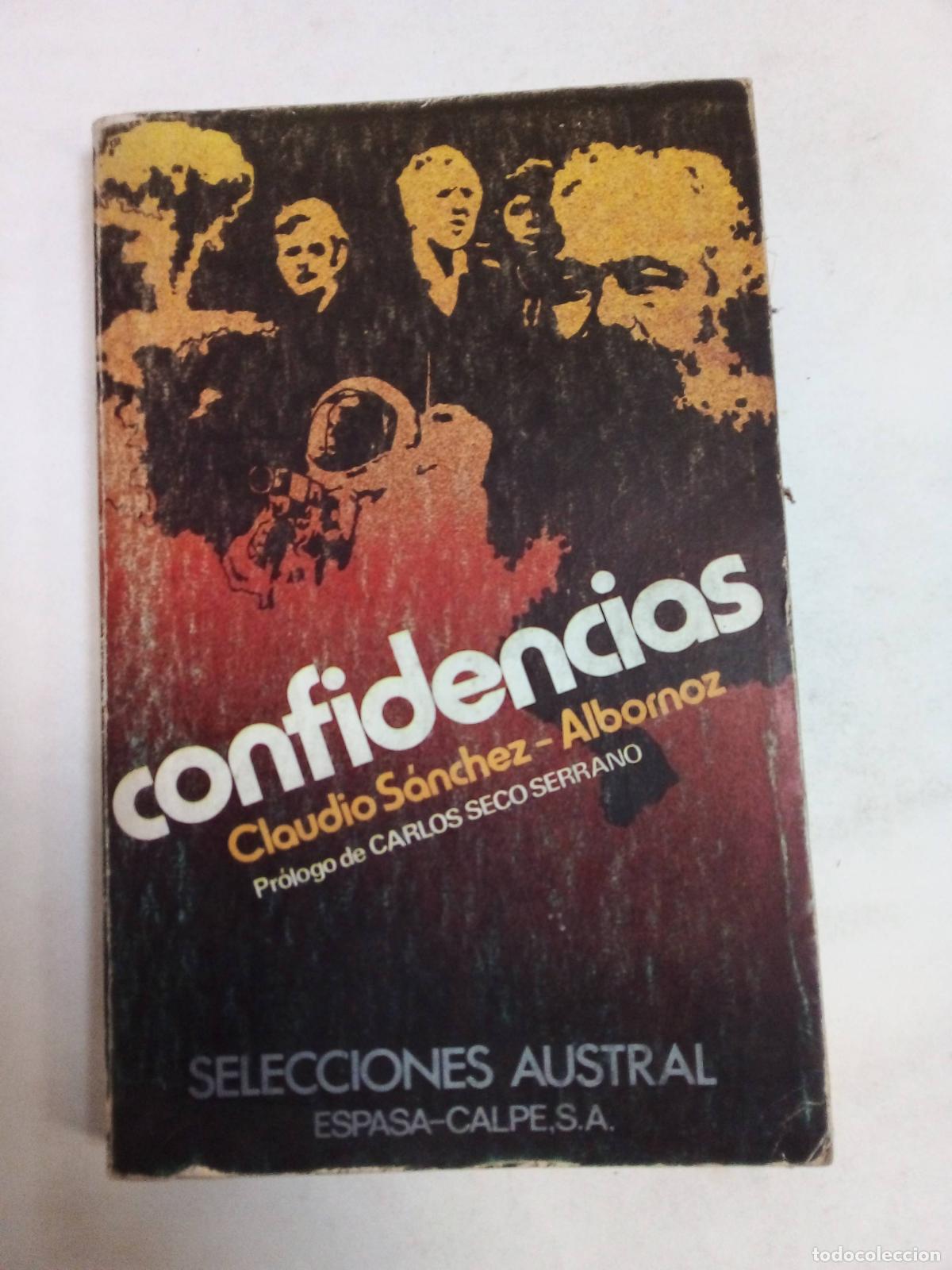 Libros: Confidencias - Claudio S&aacute;nchez - Foto 1