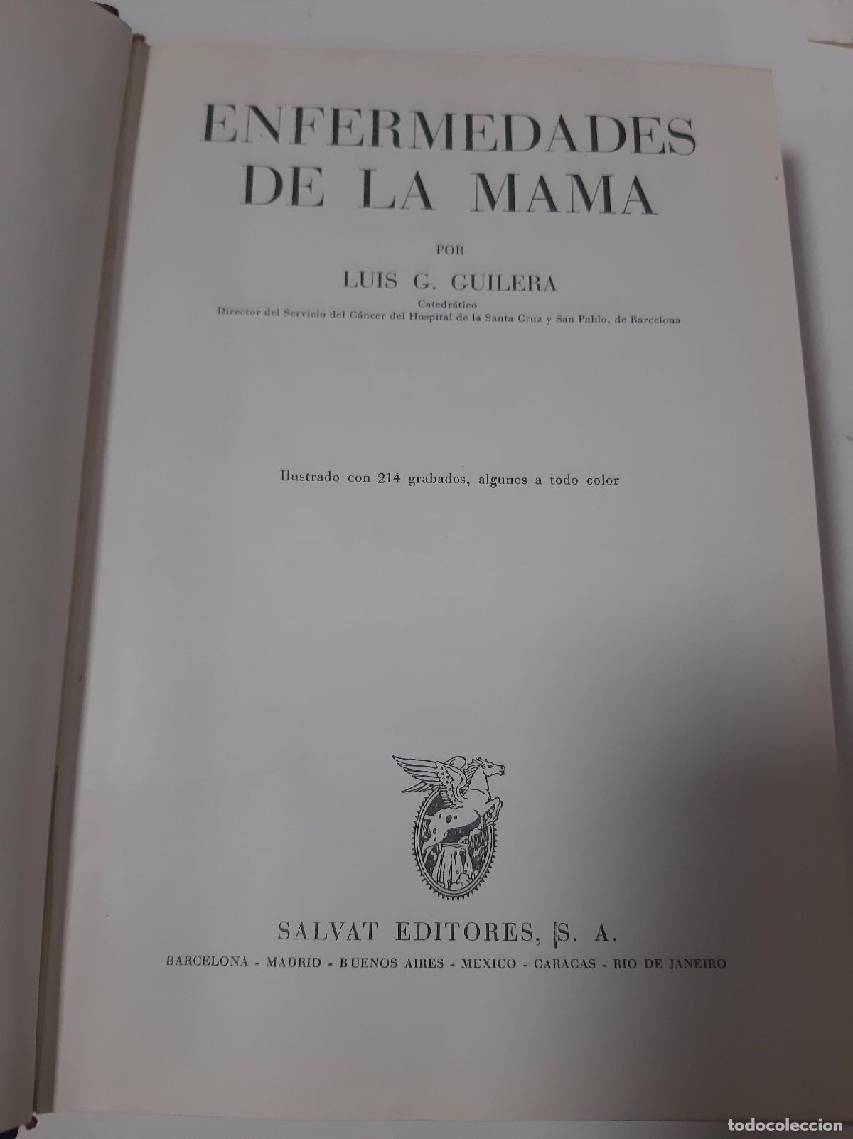 Livres: Enfermedades De La Mama - Luis L. Guilera
