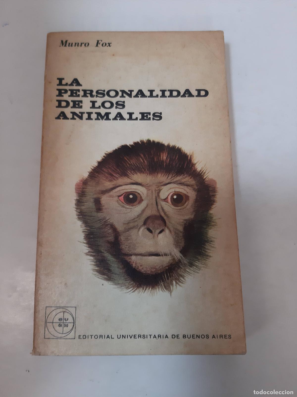 books: La Personalidad De Los Animales - Munro Fox