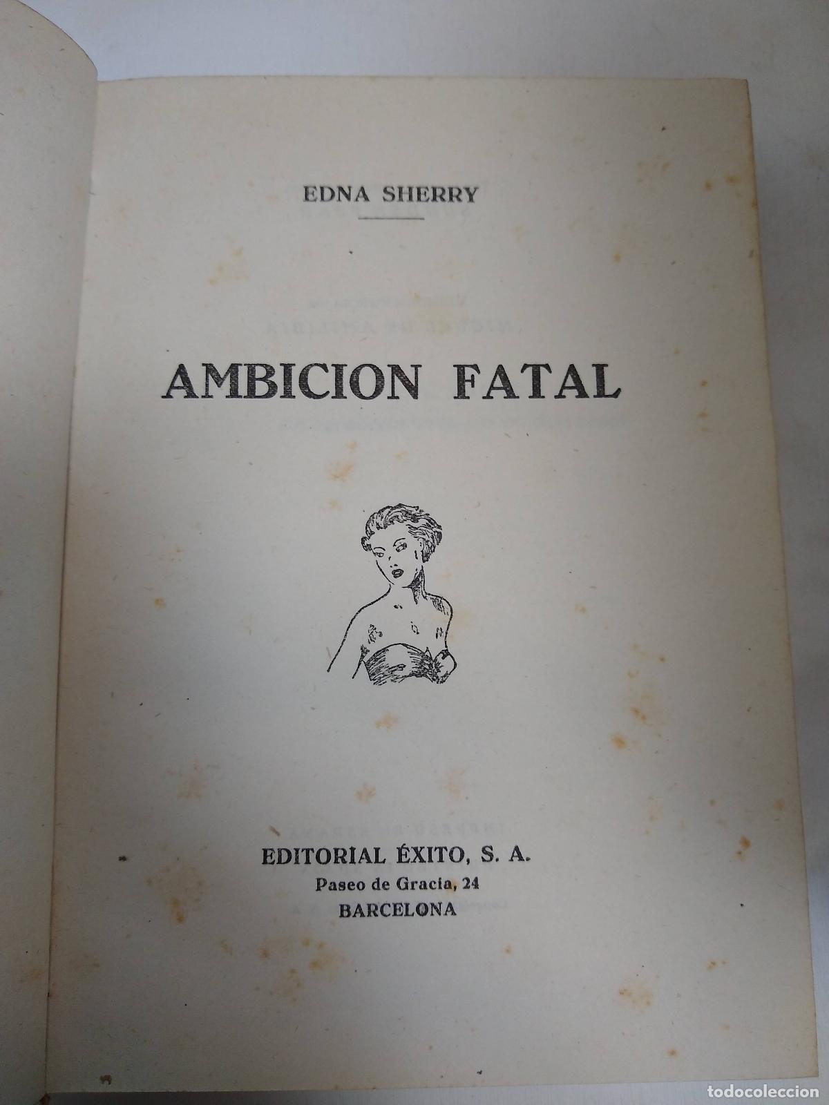 Libros: Ambici&oacute;n Fatal - Edna Sherry - Foto 1