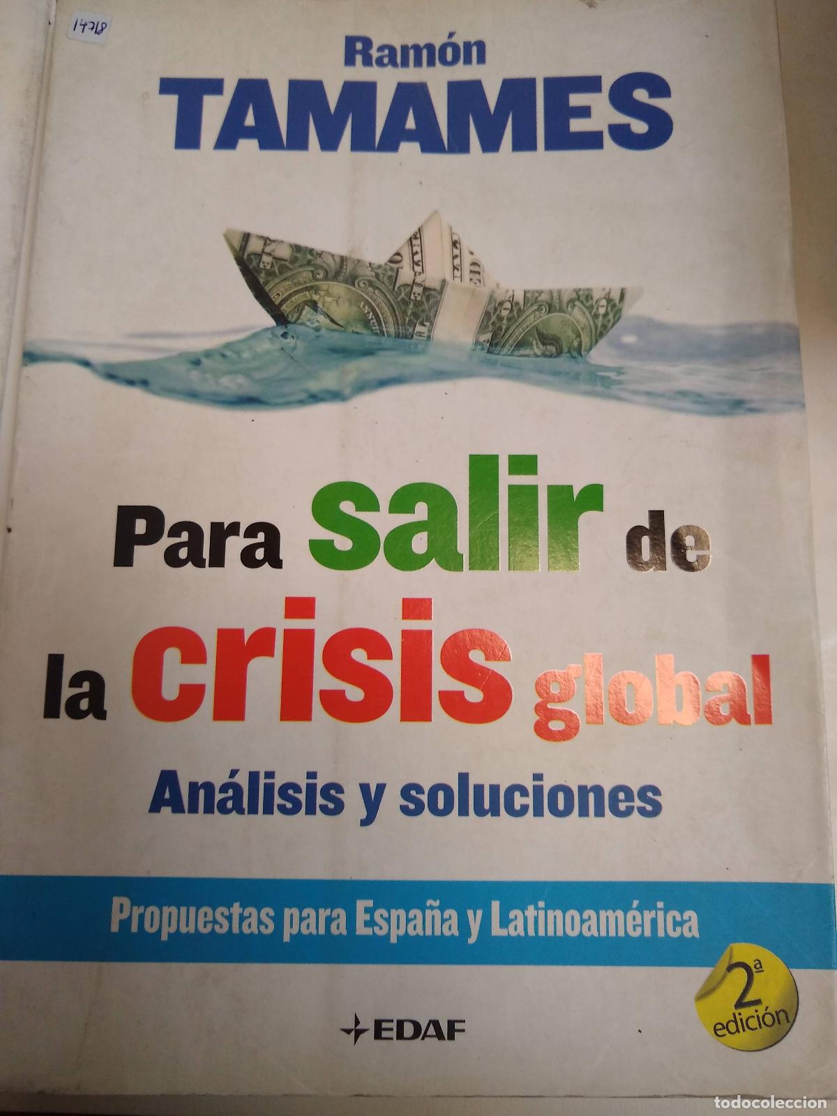 Libros: Para Salir De La Crisis Global - Ramon Tamames - Foto 1