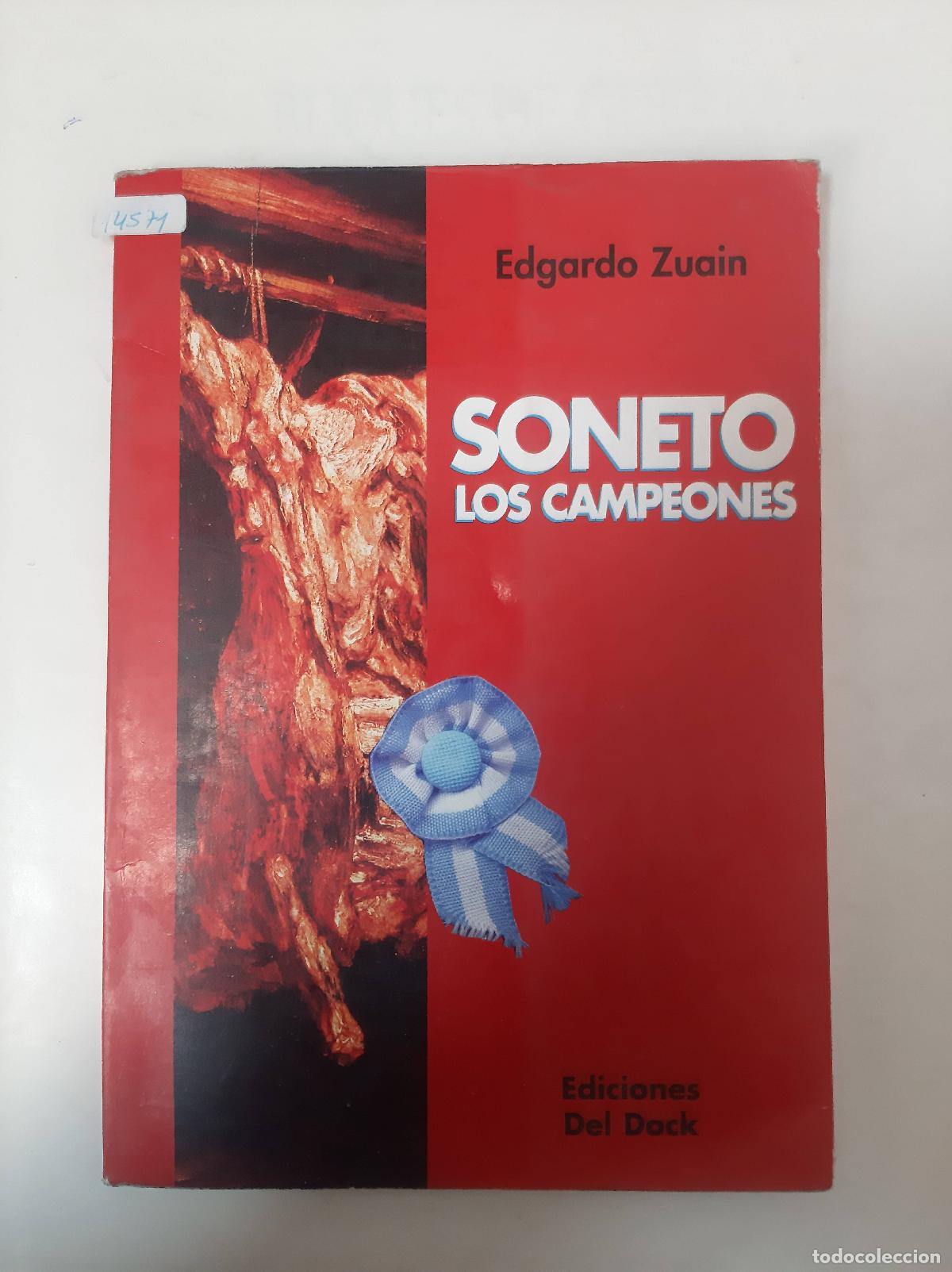 Libros: Soneto Los Campeones - Edgardo Zuain - Foto 1