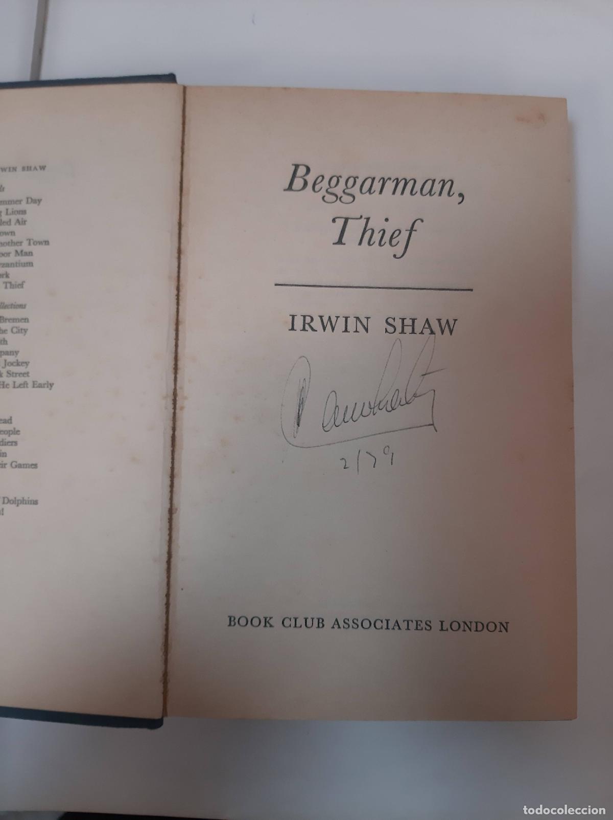 Libros: Beggarman, Thief - Irwin Shaw - Foto 1