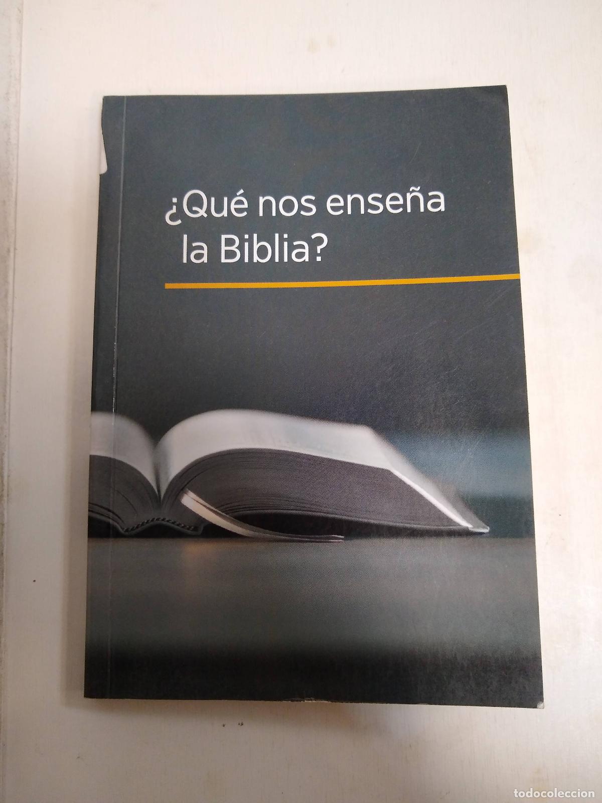 Libros: &iquest;Qu&eacute; Nos Ense&ntilde;a La Biblia? - Varios Autores