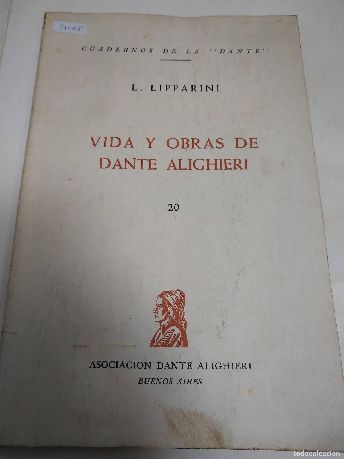 Libros: Vida Y Obras De Dante Alighieri - L. Lipparini - Foto 1