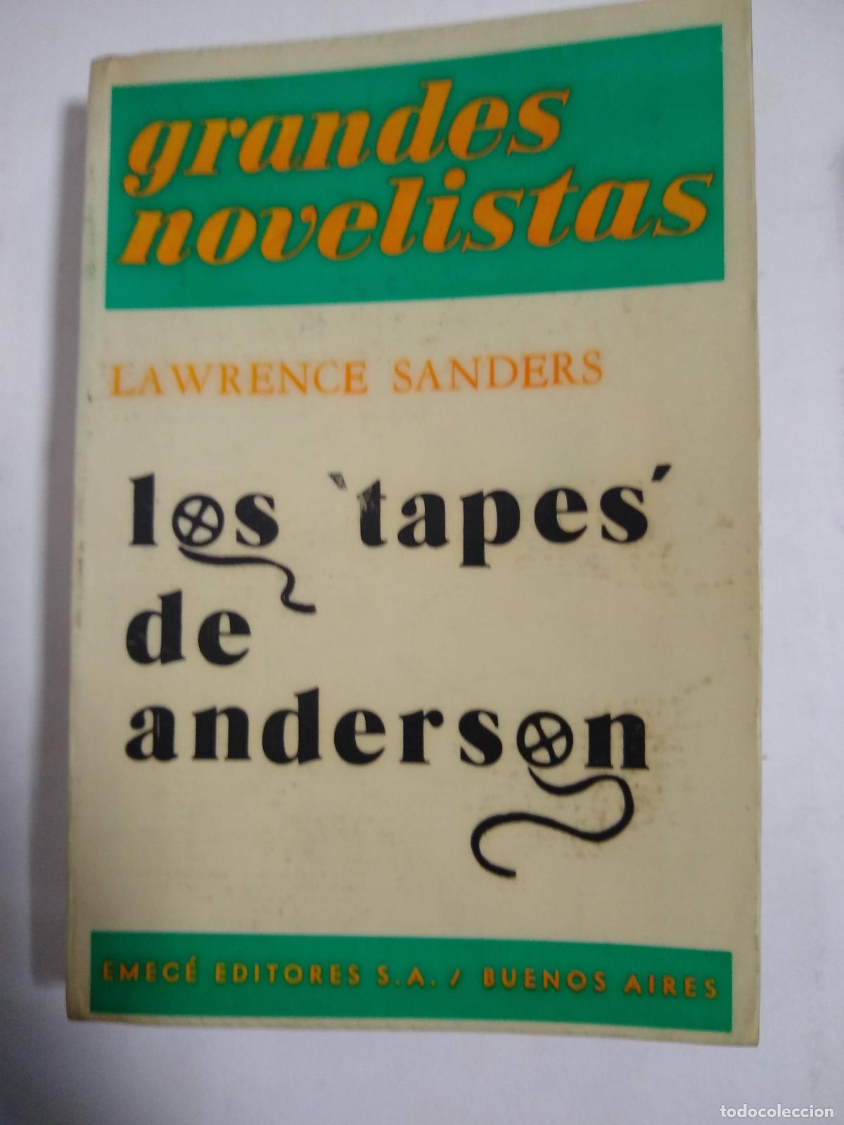 Libros: Los Tapes De Anderson - Lawrence Sanders - Foto 1