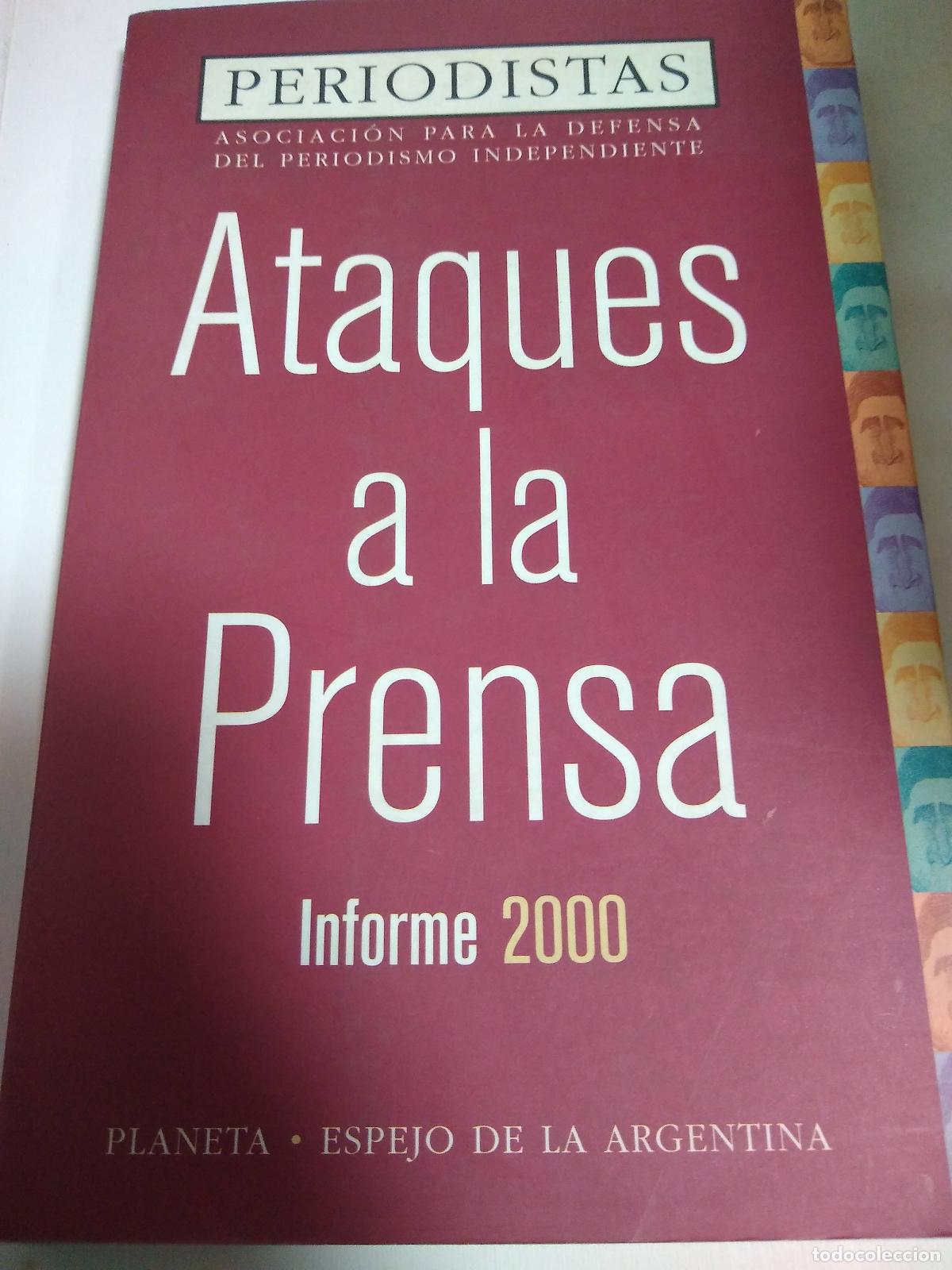 Libros: Ataques A La Prensa Informe 2000 - Varios autores - Foto 1