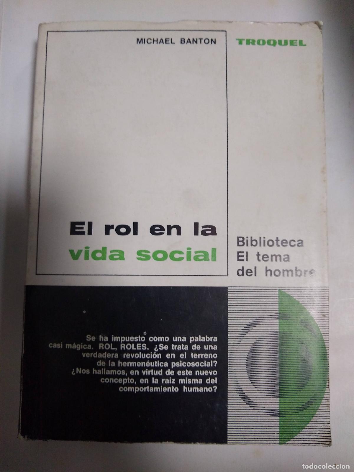 Libros: El Rol En La Vida Social - Michael Banton - Foto 1