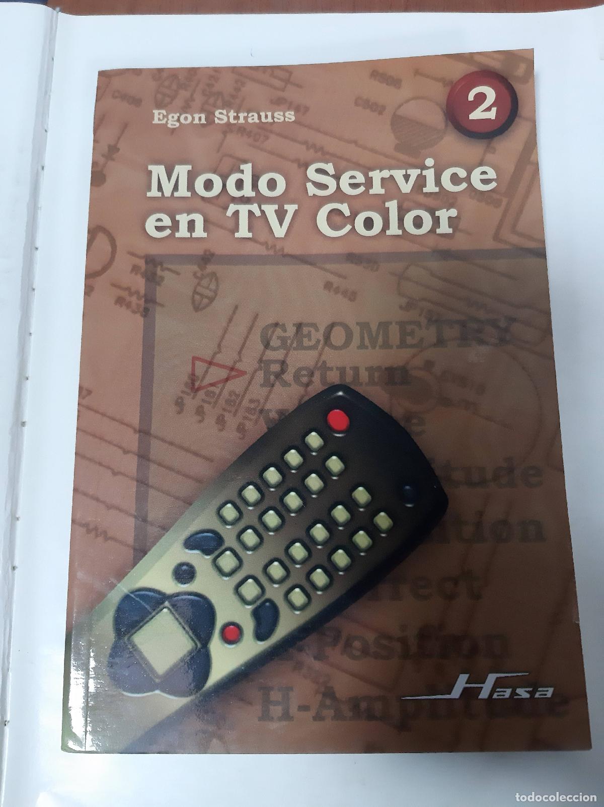 Libros: Modo Service En Tv Color - Egon Strauss - Foto 1
