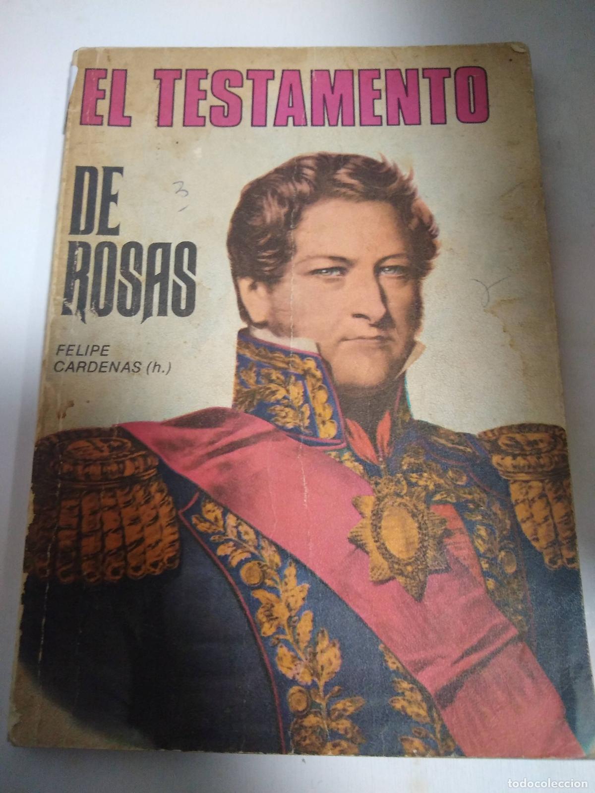 Libri di seconda mano: El Testamento De Rosas - Felipe Cardenas