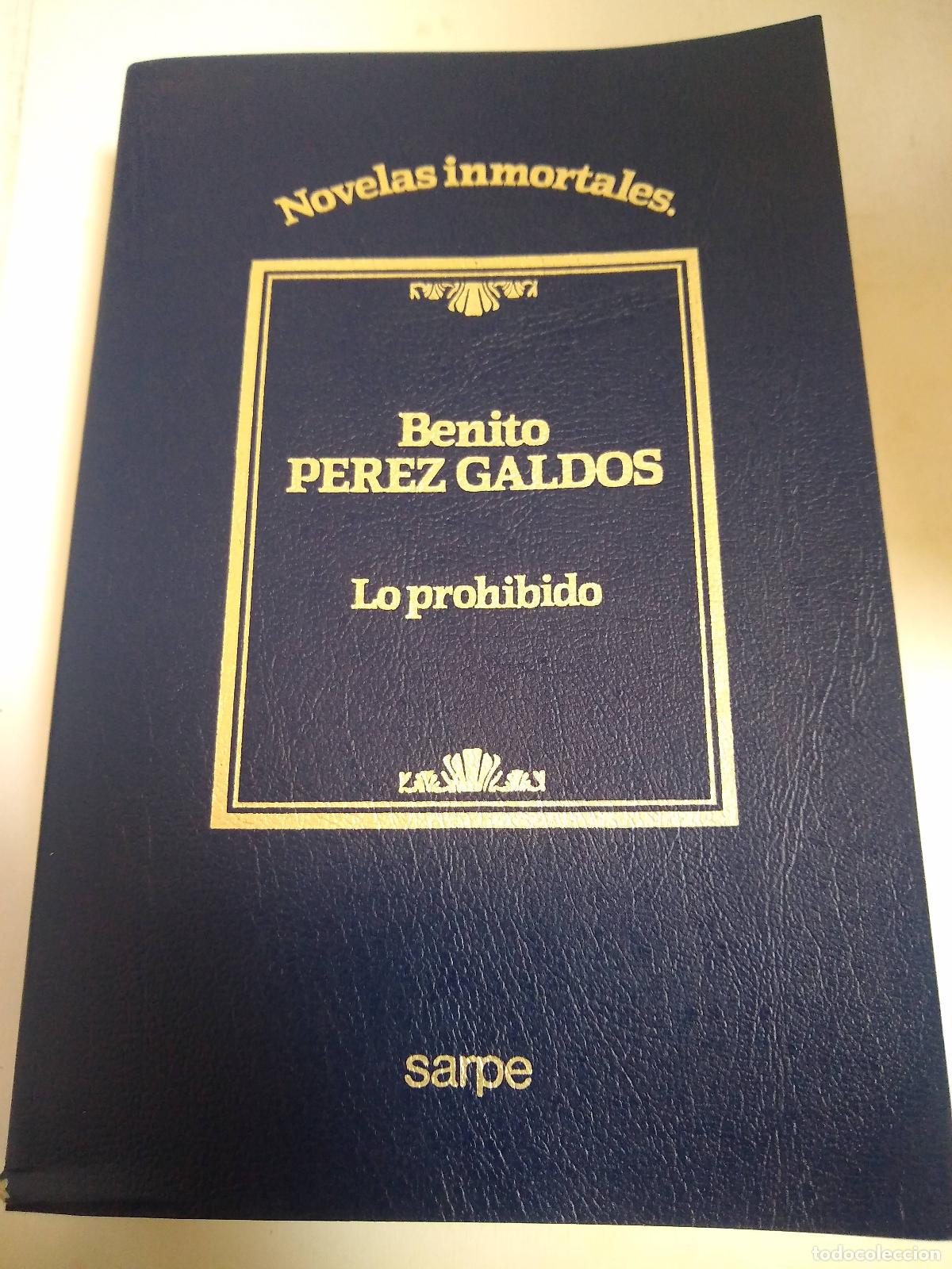 Libros: Lo Prohibido - Benito Perez Galdos - Foto 1
