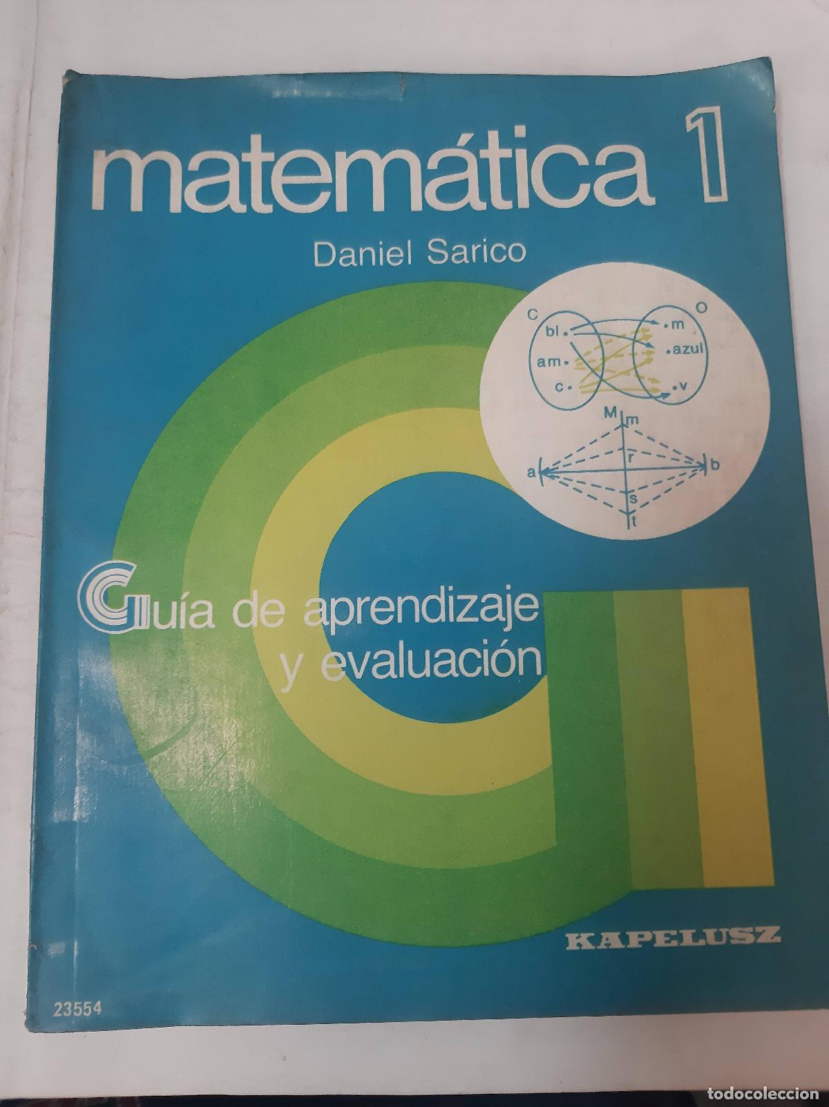 Libros: Matem&aacute;tica 1 - Daniel Sarico - Foto 1