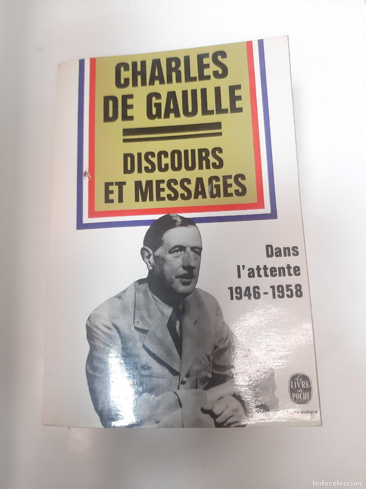 Libros: Discours Et Messages- 1946-1958 - Charles De Gaulle - Foto 1