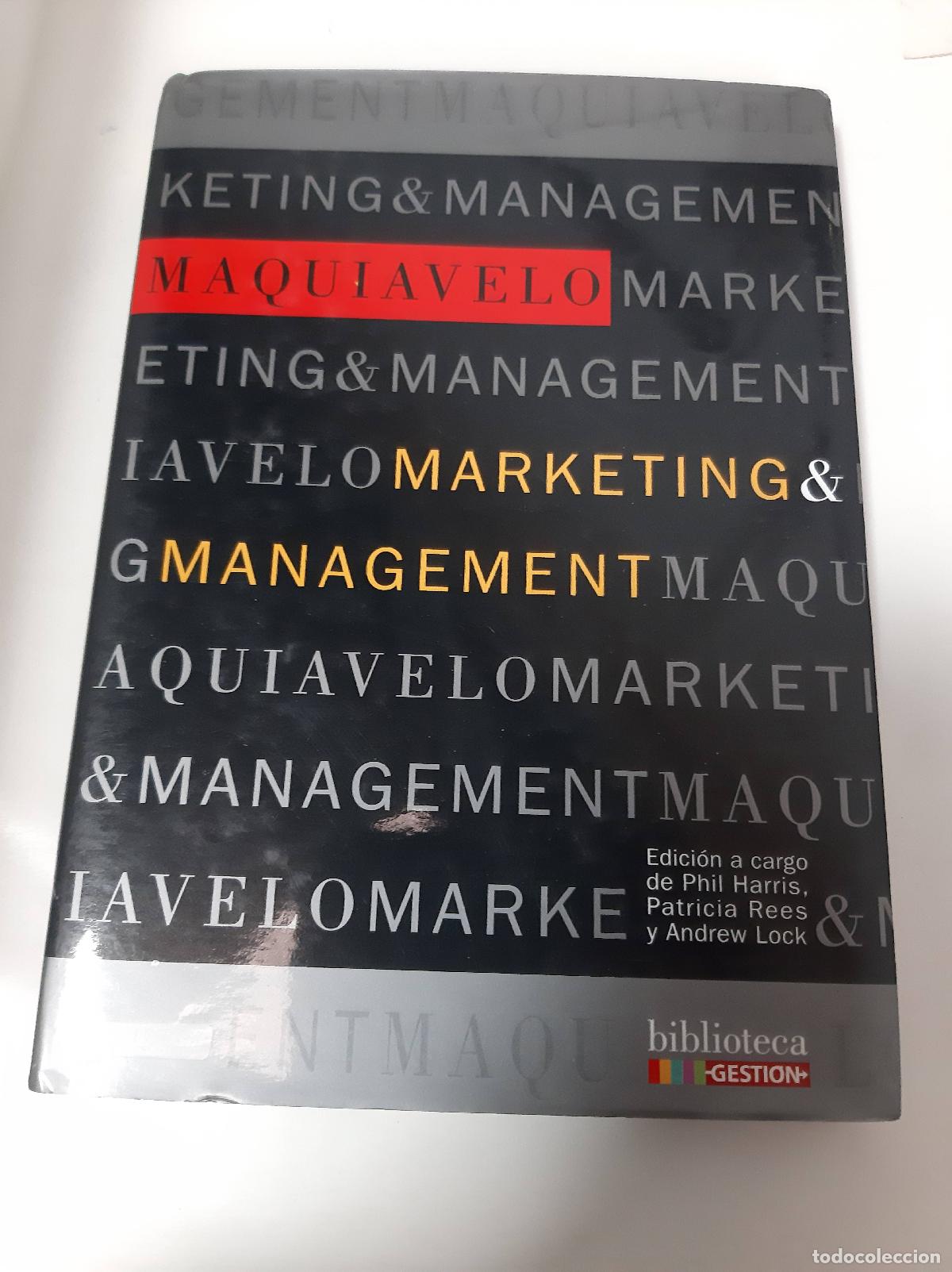 Libros: Maquiavelo Marketing & Management - Harris - Rees - Lock - Foto 1