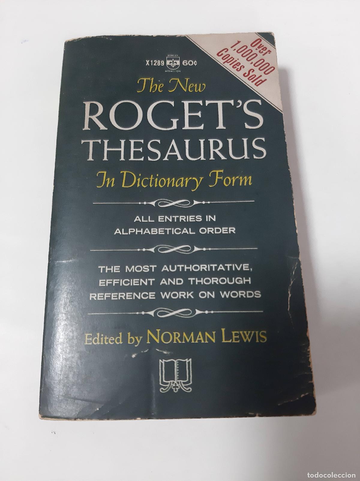 Libros: The New Roget&acute;s Thesaurus - Norman Lewis - Foto 1
