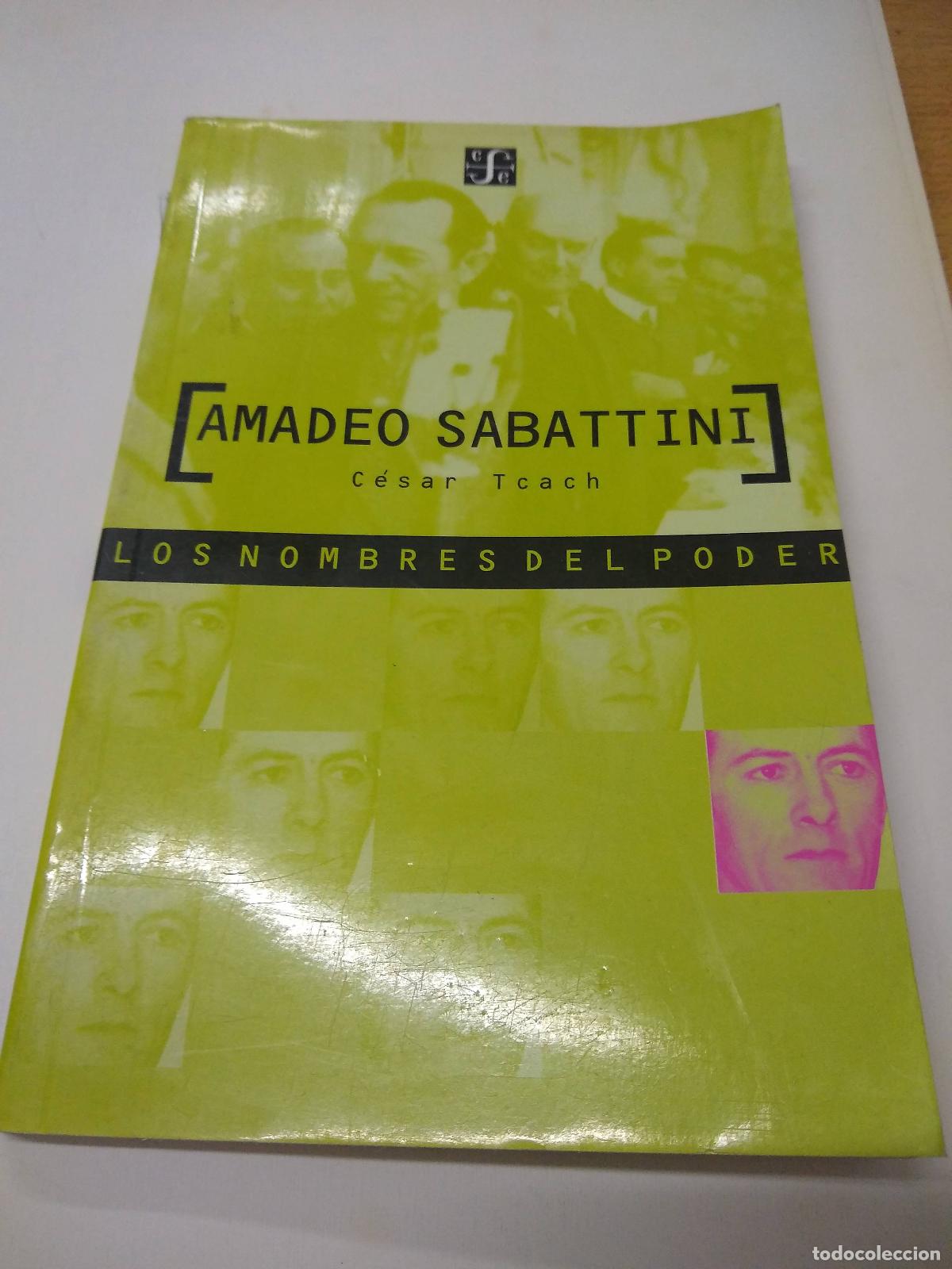 Libros: Amadeo Sabattini, la nacion y la isla. Los nombres del poder - Cesar Tcach - Foto 1
