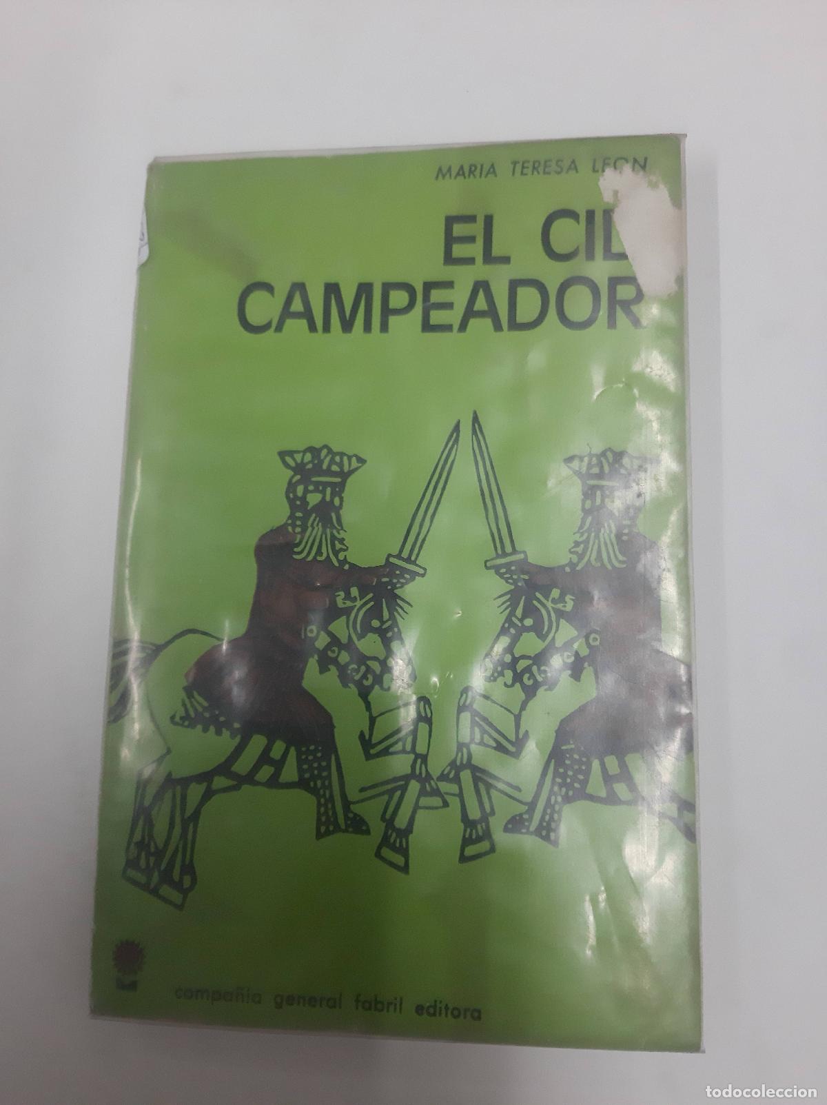 Livros em segunda m&atilde;o: El Cid Campeador - Maria Teresa Leon