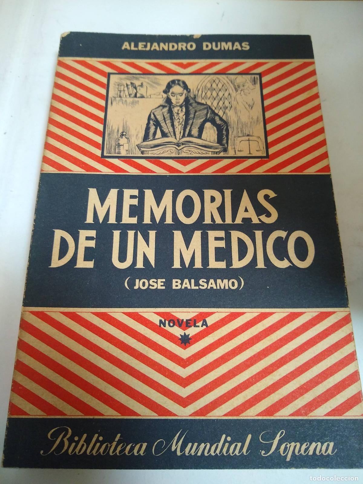 Libros: Memorias De Un Medico - Alejandro Dumas - Foto 1
