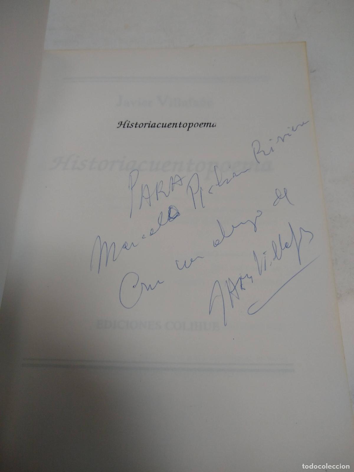 B&uuml;cher: Histori Acuent Opoema (FIRMADO POR EL AUTOR) - Javier Villafa&ntilde;e