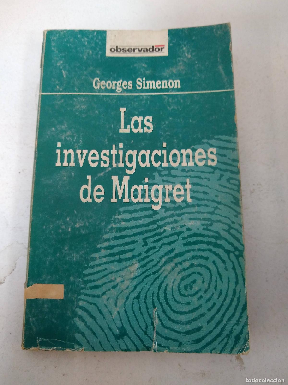 Libros: Las Investigaciones De Maigret - Georges Simenon - Foto 1