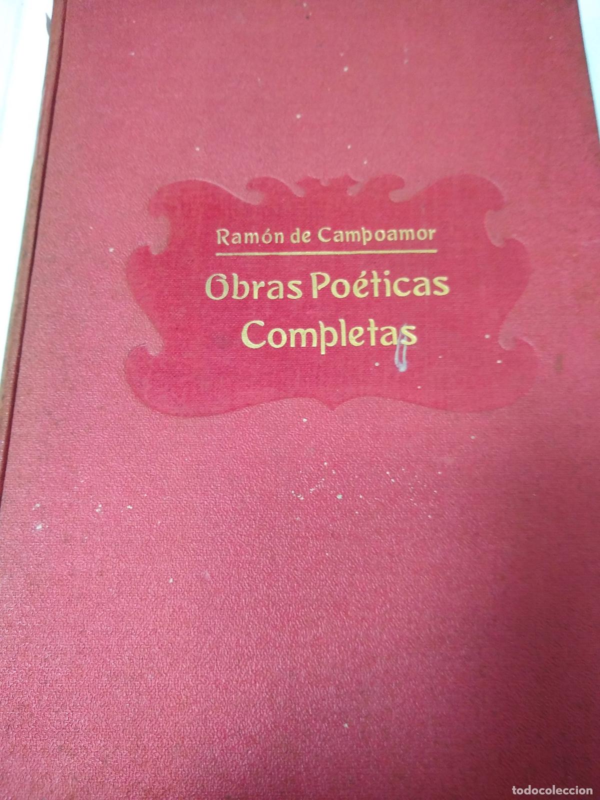 Libros: Obras Poeticas Completas - Ramon De Campoamor - Foto 1