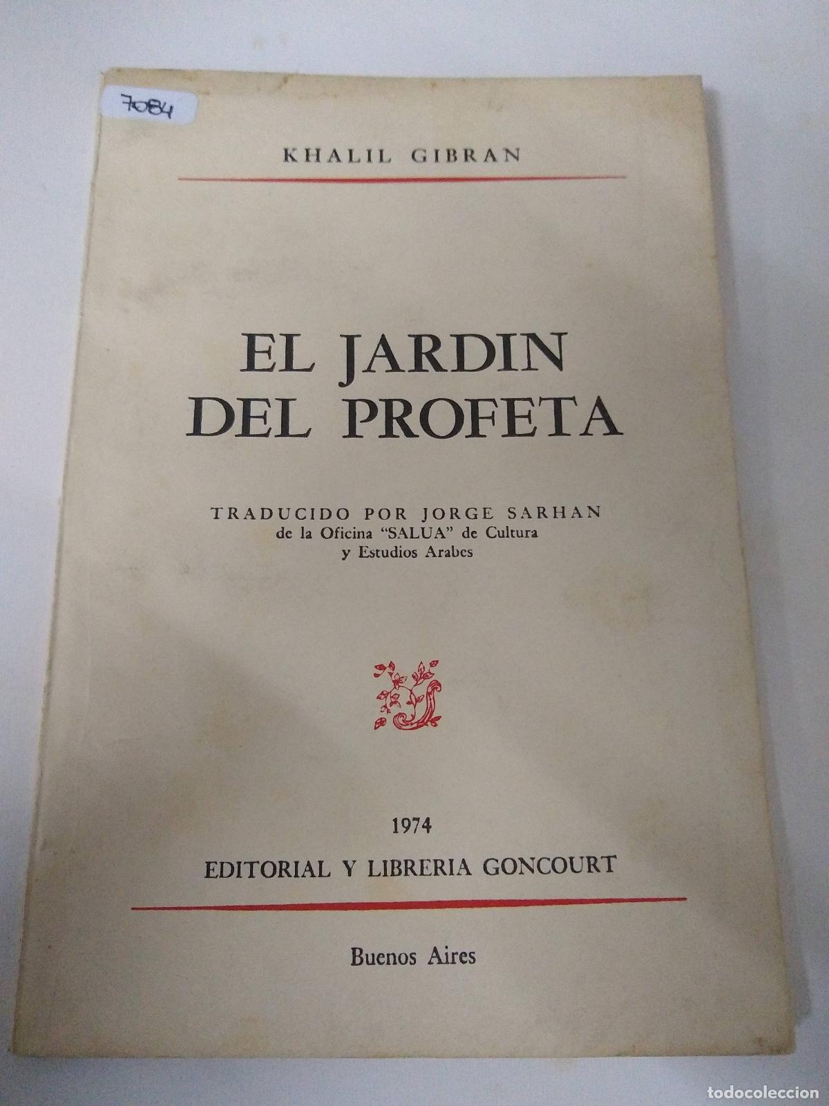 Libros: El Jardin Del Profeta - Khalil Gibran - Foto 1