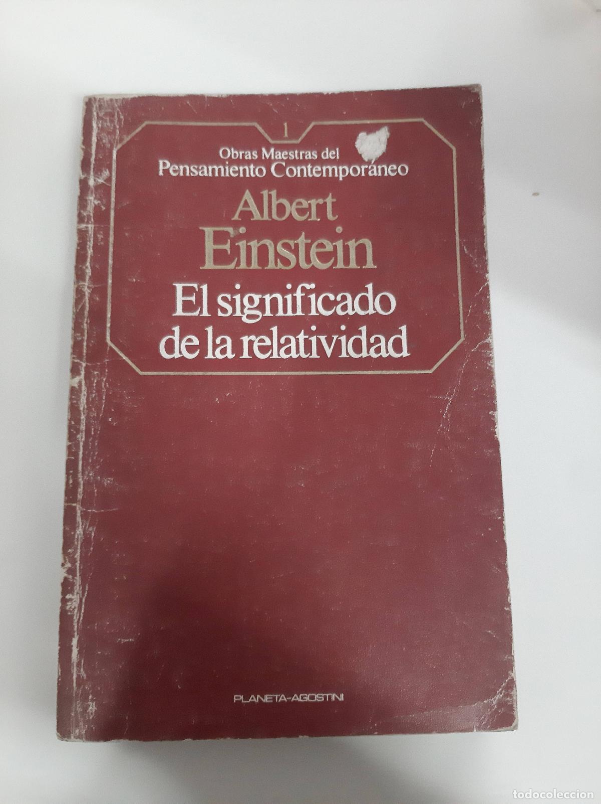 Libros: El Significado De La Relatividad - Albert Einstein - Foto 1