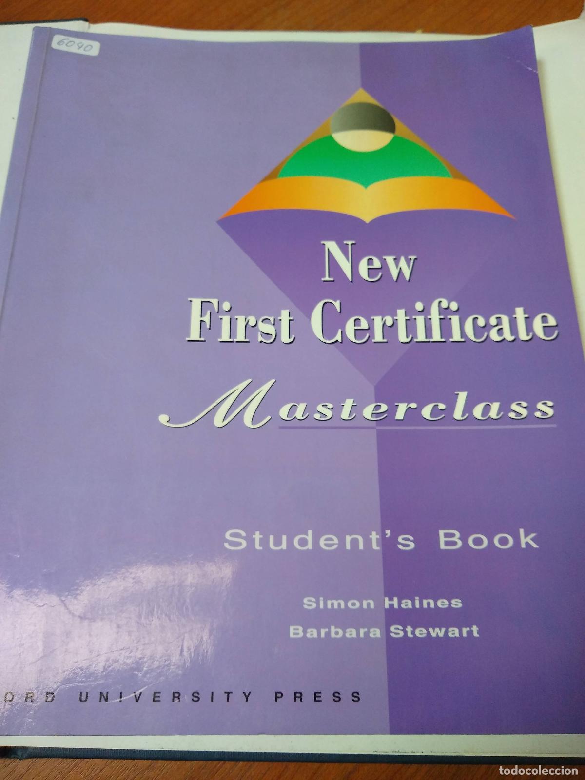 Libros: New First Certificate Masterclass Students Book - Haines, Stewart - Foto 1