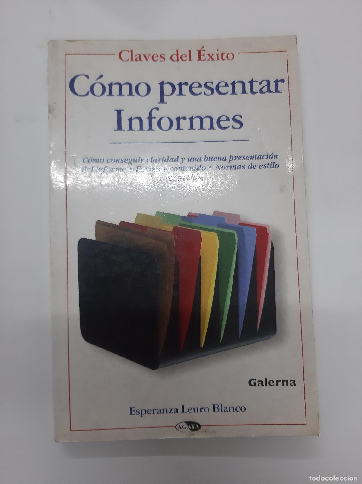 Libros: Como Presentar Informes - Esperanza Leuro Blanco - Foto 1