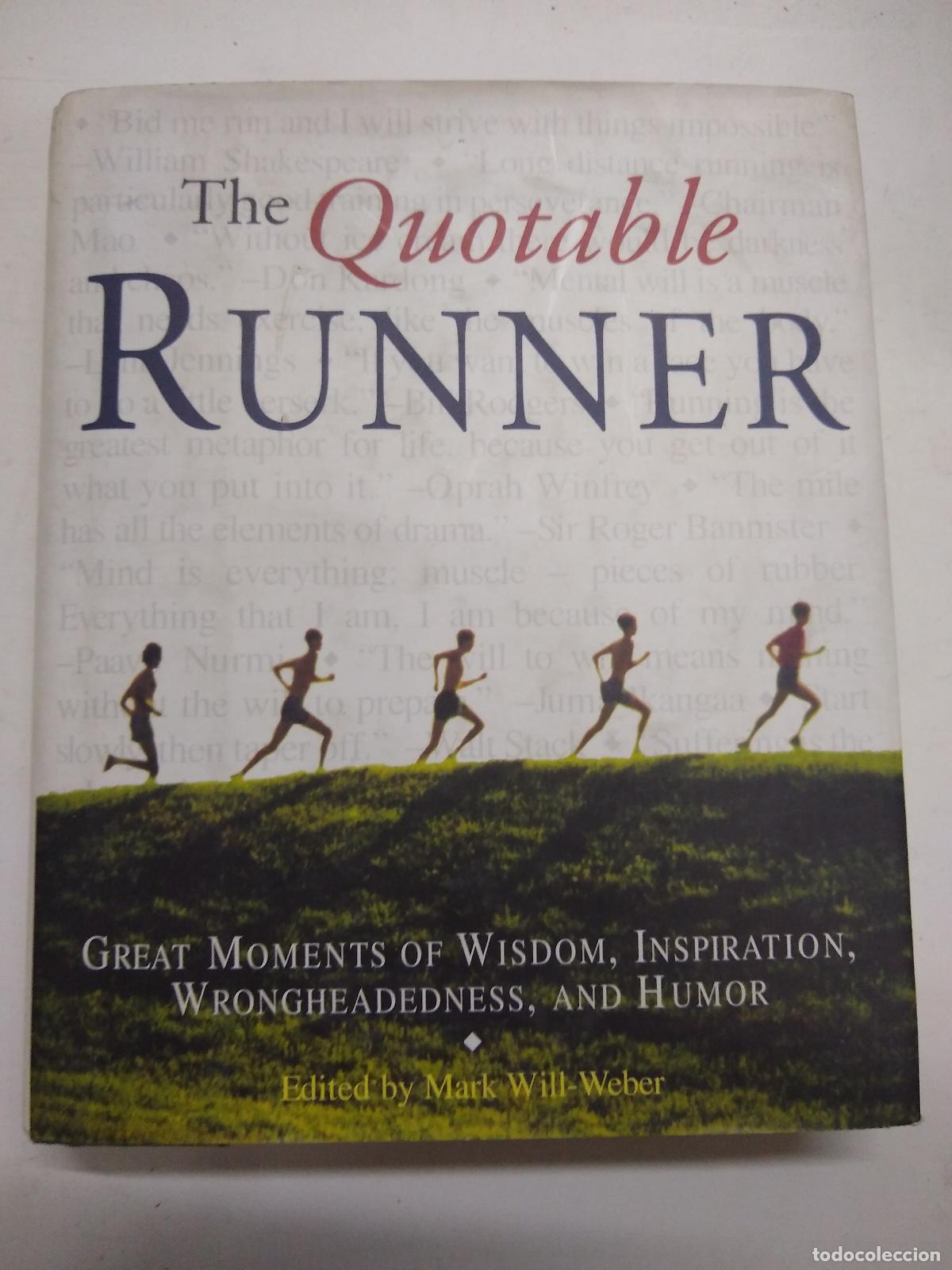 Libros: The Quotable Runner - Mark Will Weber - Foto 1