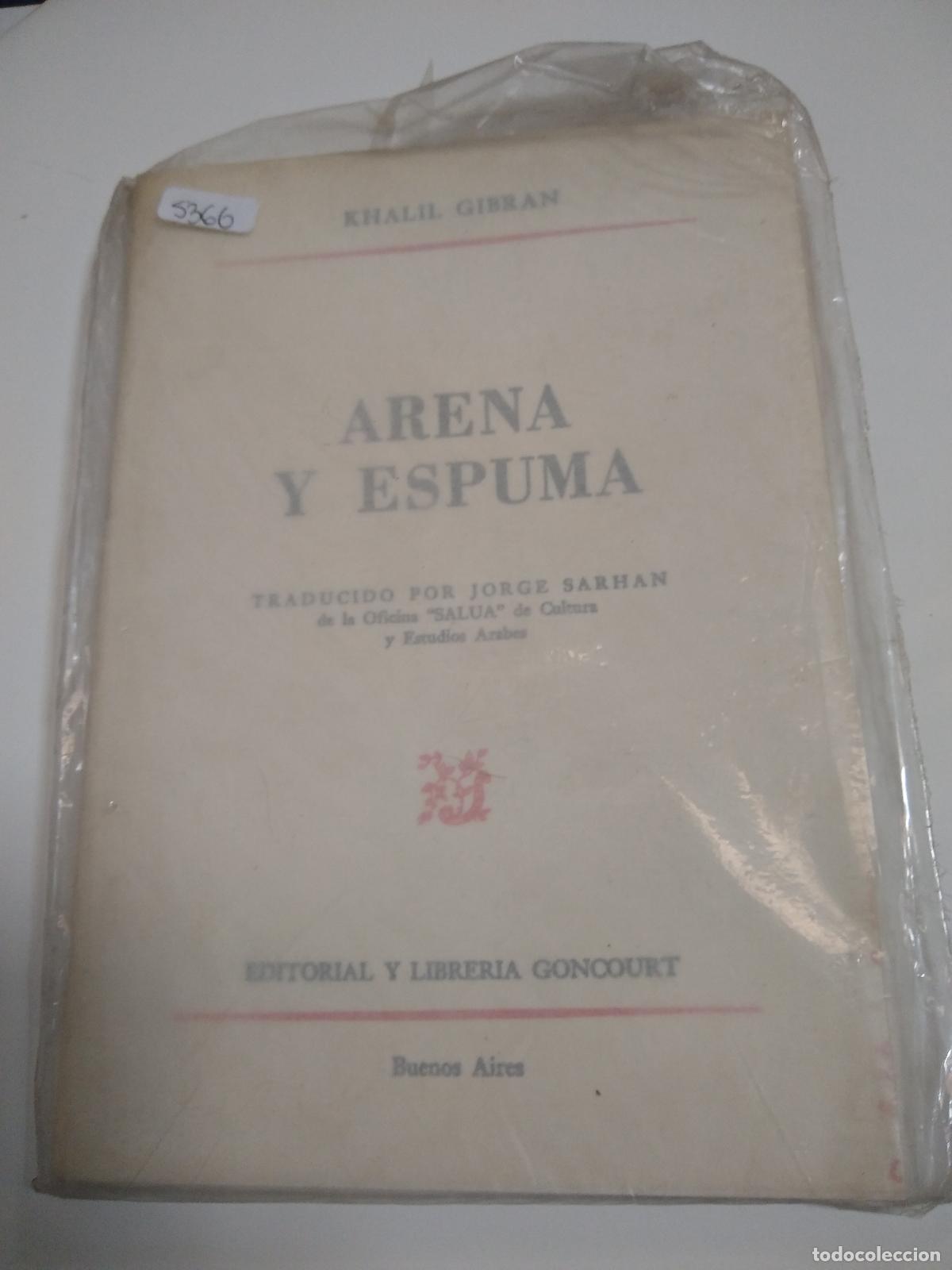 Libros: Arena Y Espuma - Khalil Gibran - Foto 1