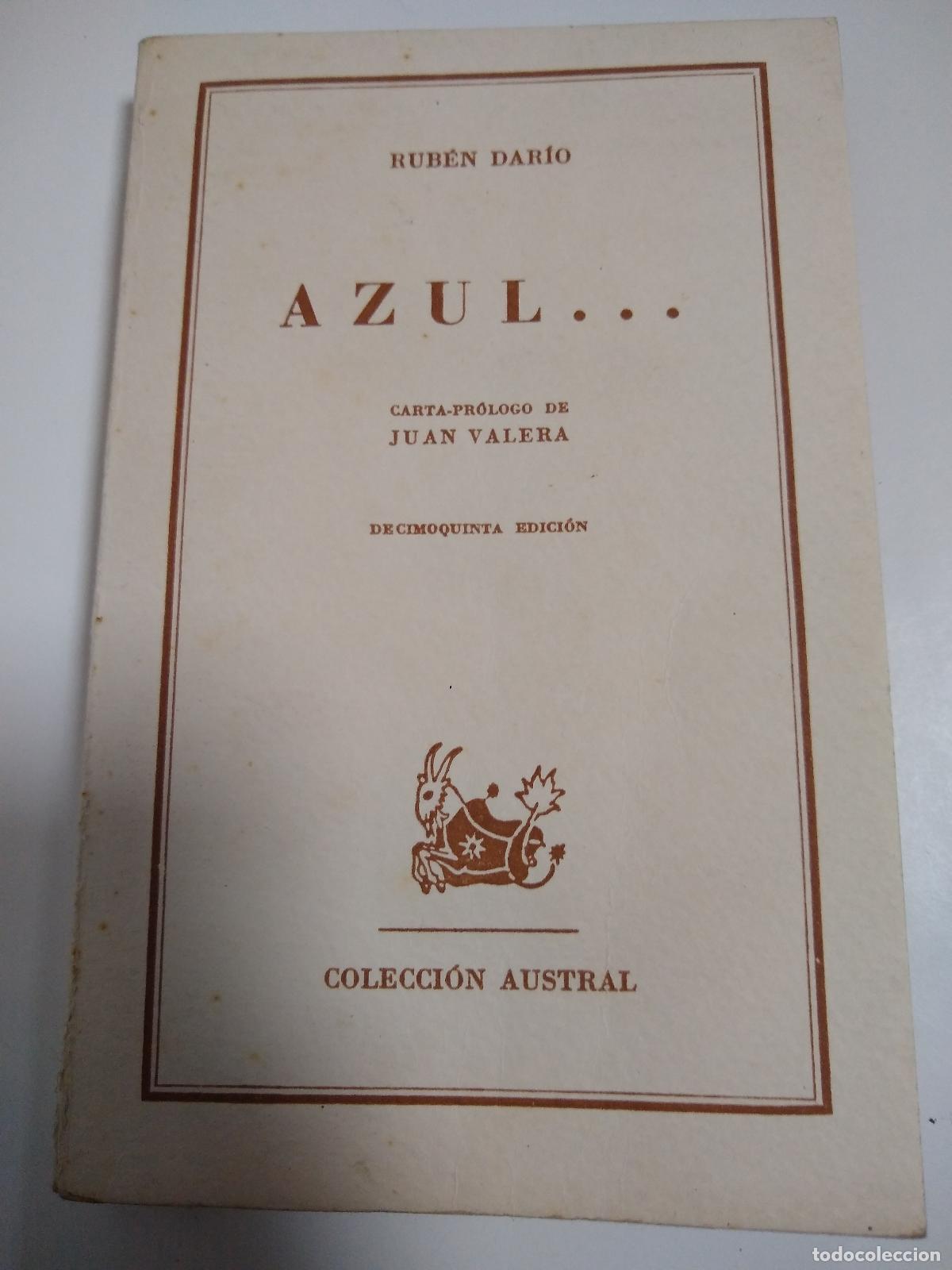 Libros: Azul.. - Ruben Dario - Foto 1