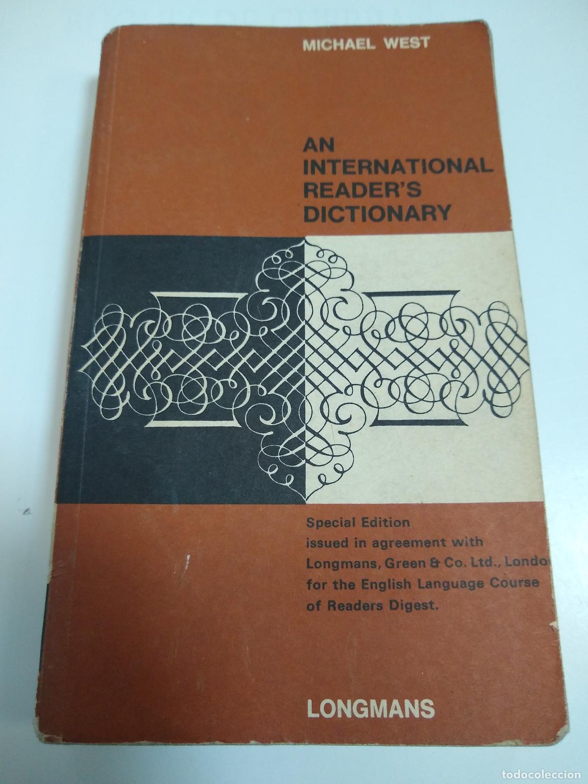 Libros: An International Reader&acute;s Dictionary - Michael West - Foto 1