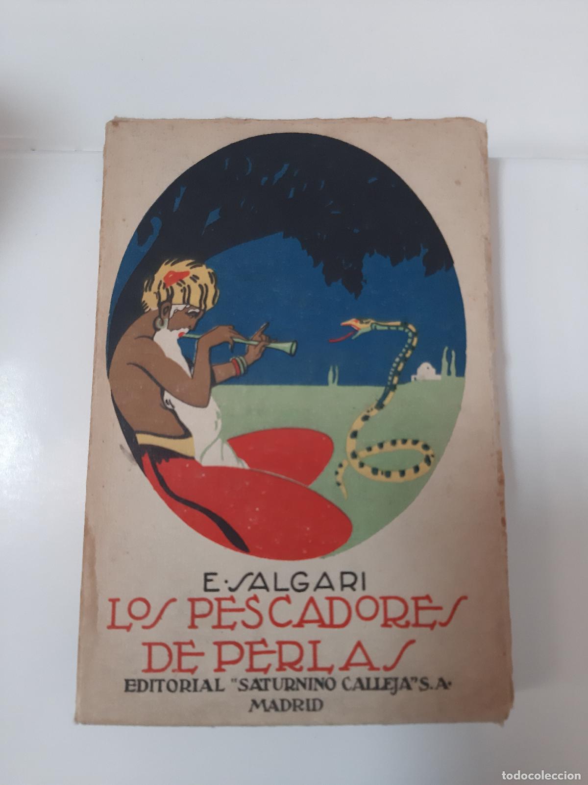 Libros: Los Pescadores De Perlas - E. Salgari - Foto 1
