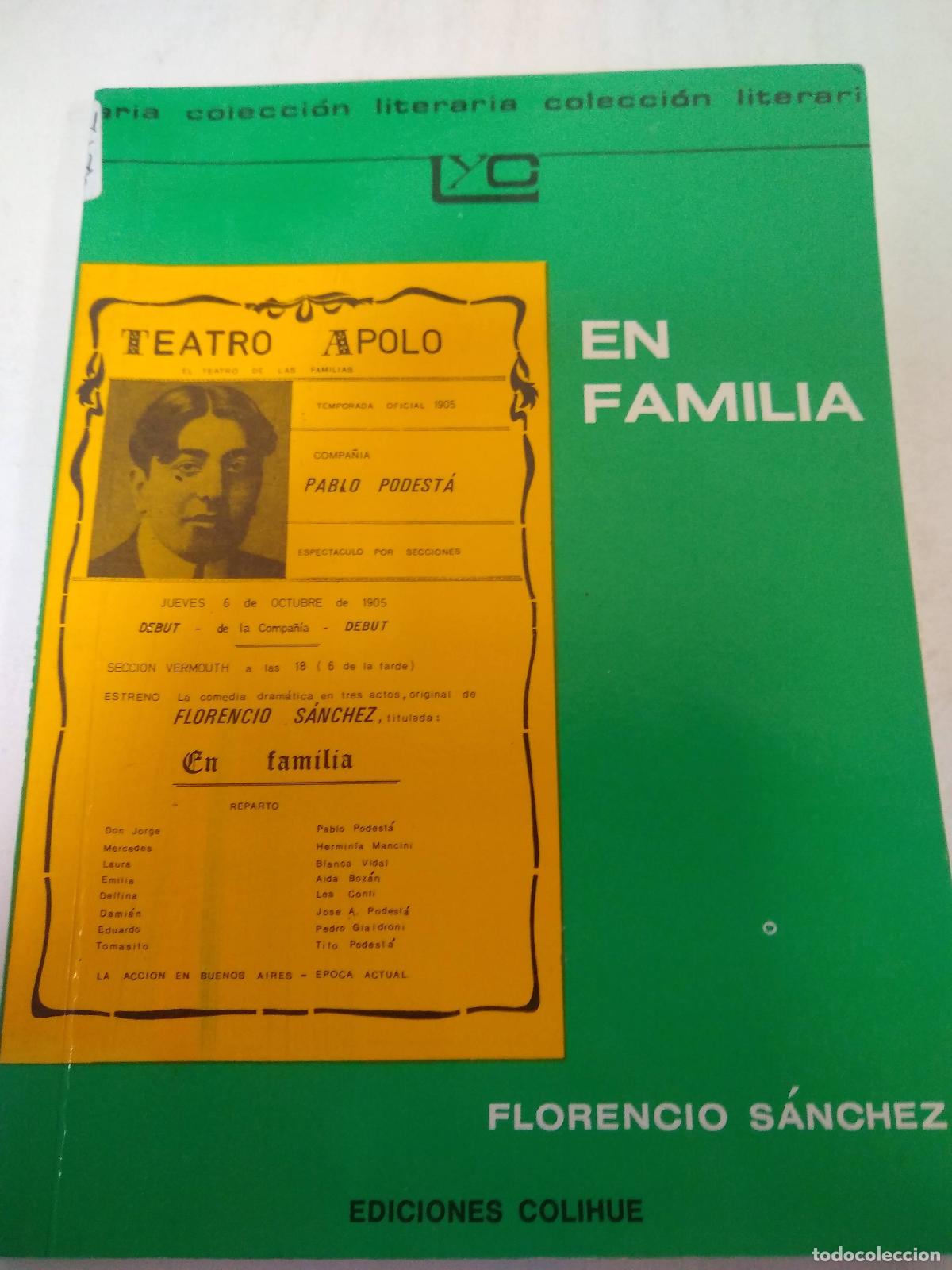 Libri di seconda mano: En Familia - Florencio S&aacute;nchez