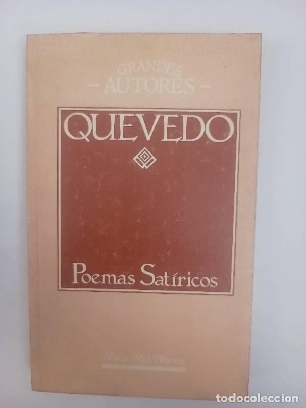 Libros: Poemas sat&iacute;ricos - Francisco de Quevedo y Villegas - Foto 1