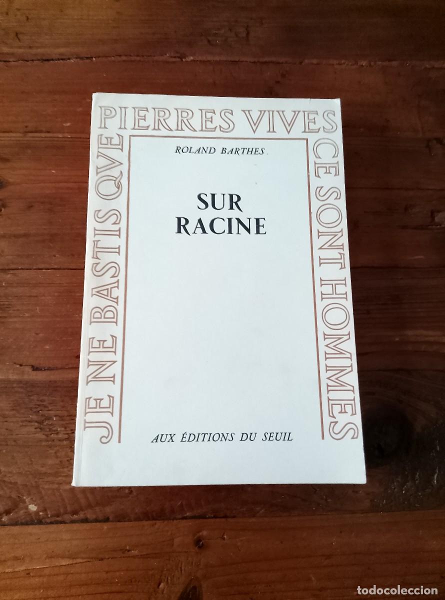 Libros: Roland Barthes - SUR RACINE