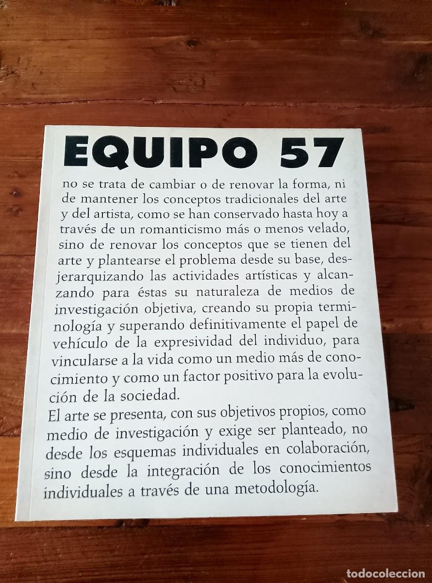books: vvaa - EQUIPO 57. Cat&aacute;logo. Castellano/Euskera/Ingl&eacute;s
