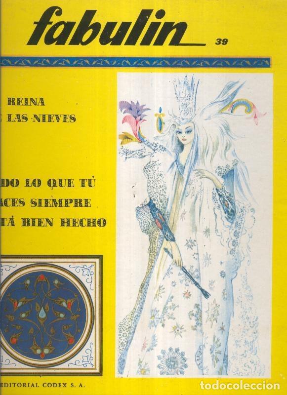 Libri di seconda mano: Fabulin 39: La reina de las nieves - varios