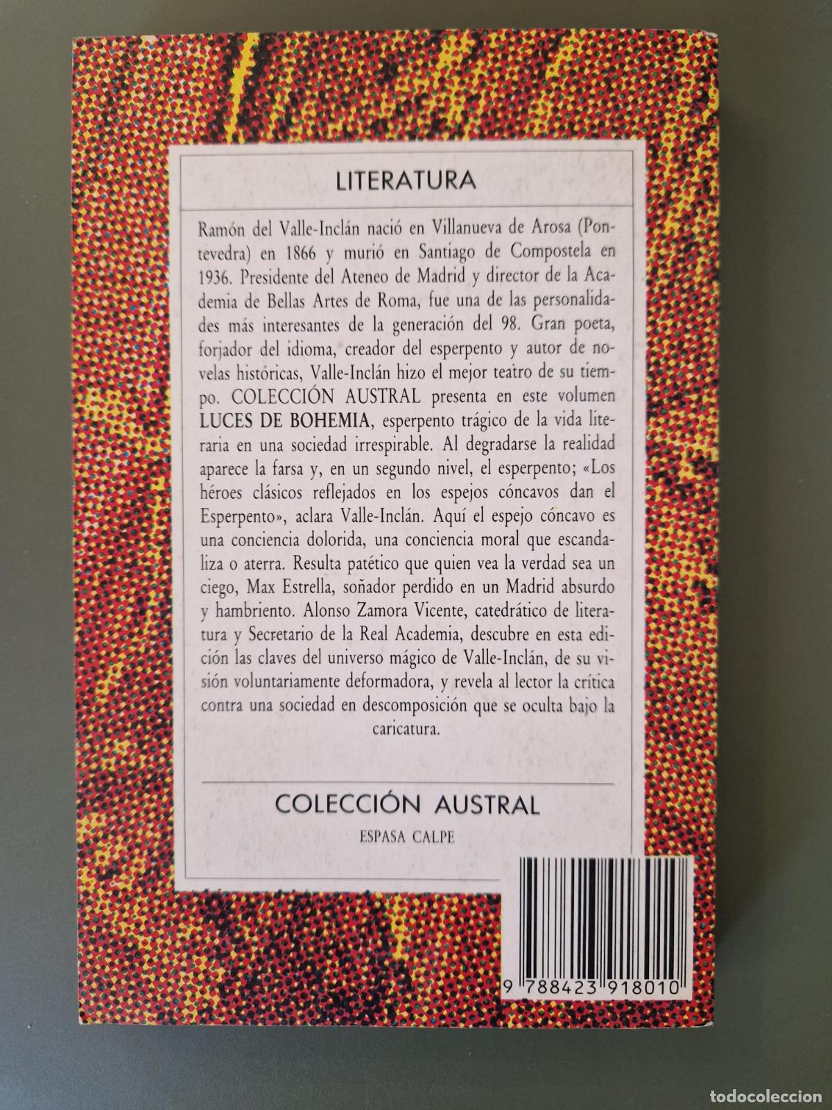 Libros: Luces de bohemia - Valle-Incl&aacute;n, Ram&oacute;n del - Foto 2