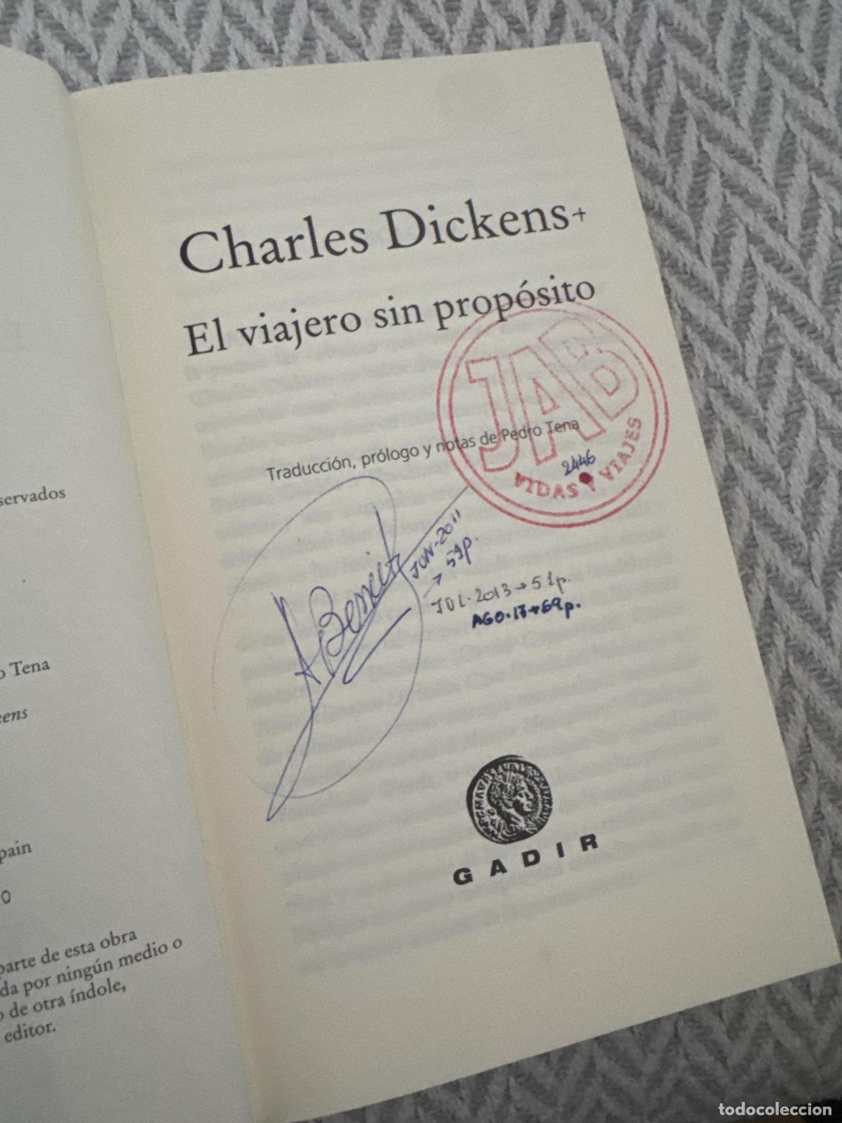 Libros: El viajero sin prop&oacute;sito - Dickens, Charles - Foto 3