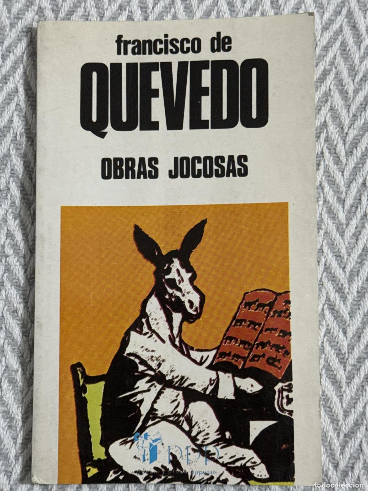 Libros: Obras jocosas - Francisco de Quevedo