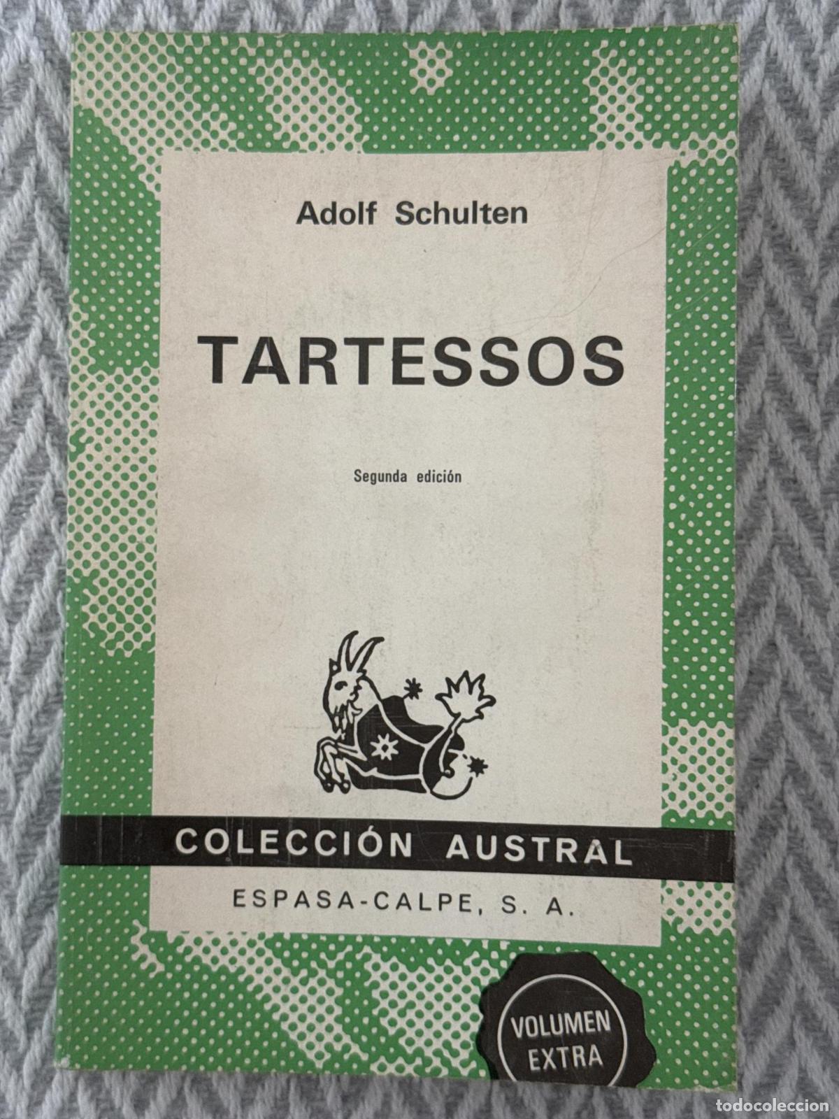 Libros: Tartessos - Adolf Schulten